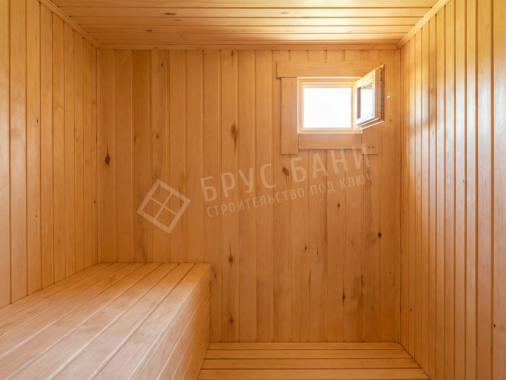 Окно в парной