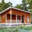 Баня из бруса 5x10 