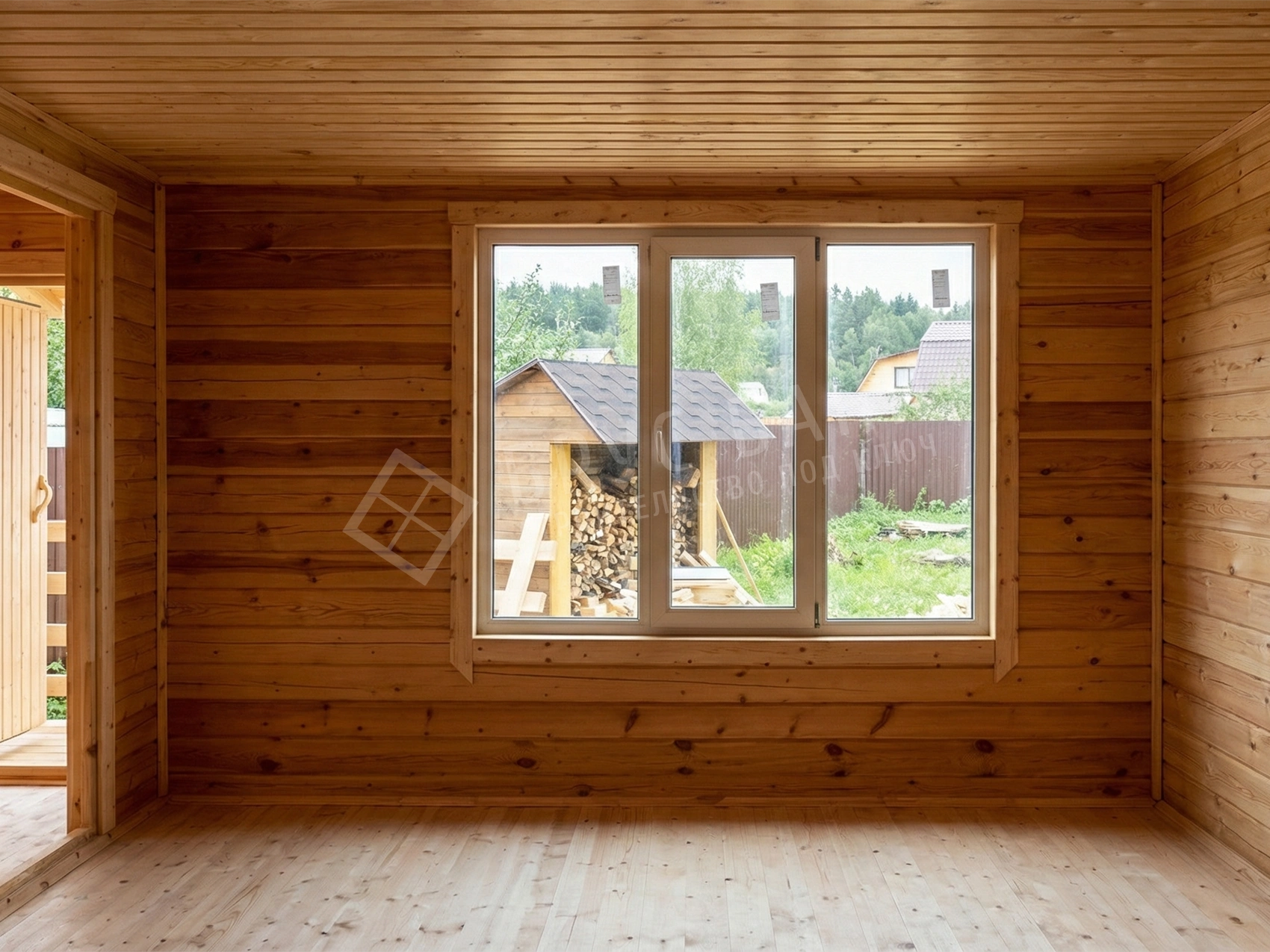 Окна ПВХ в бане