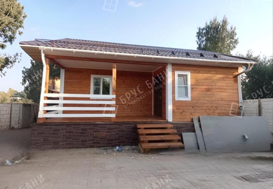 Дом из бруса 8х10 Тобольск
