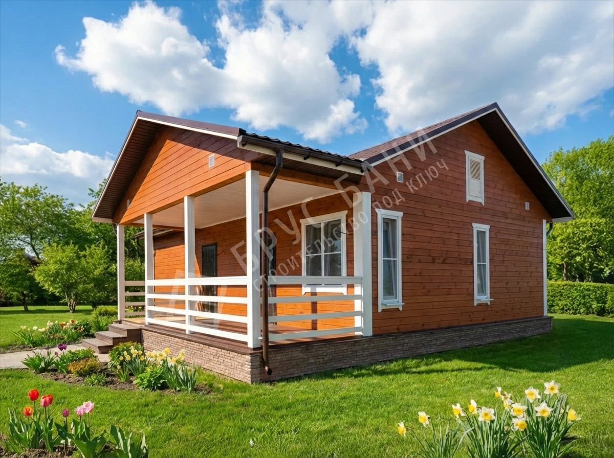 Дом из бруса 7х11. (623361)