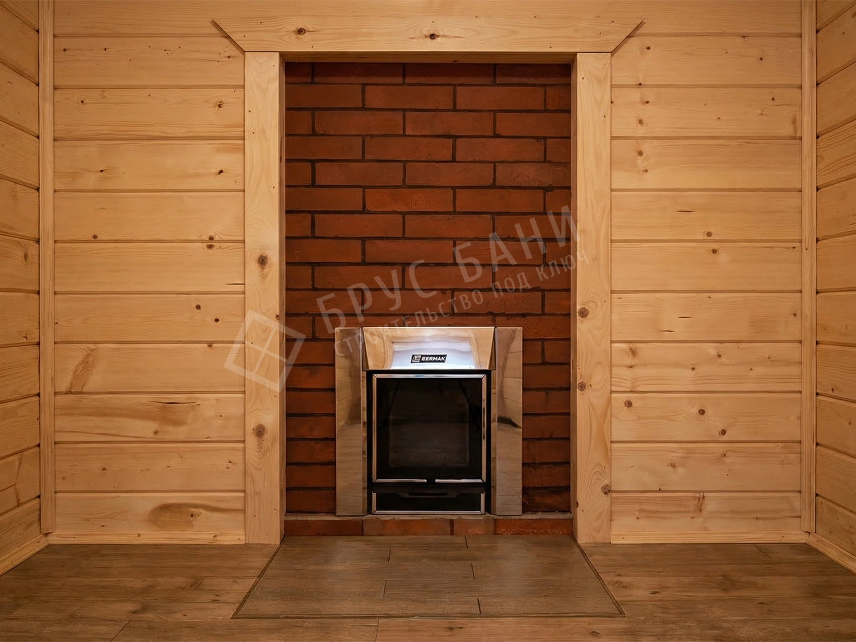 Портал печи в бане