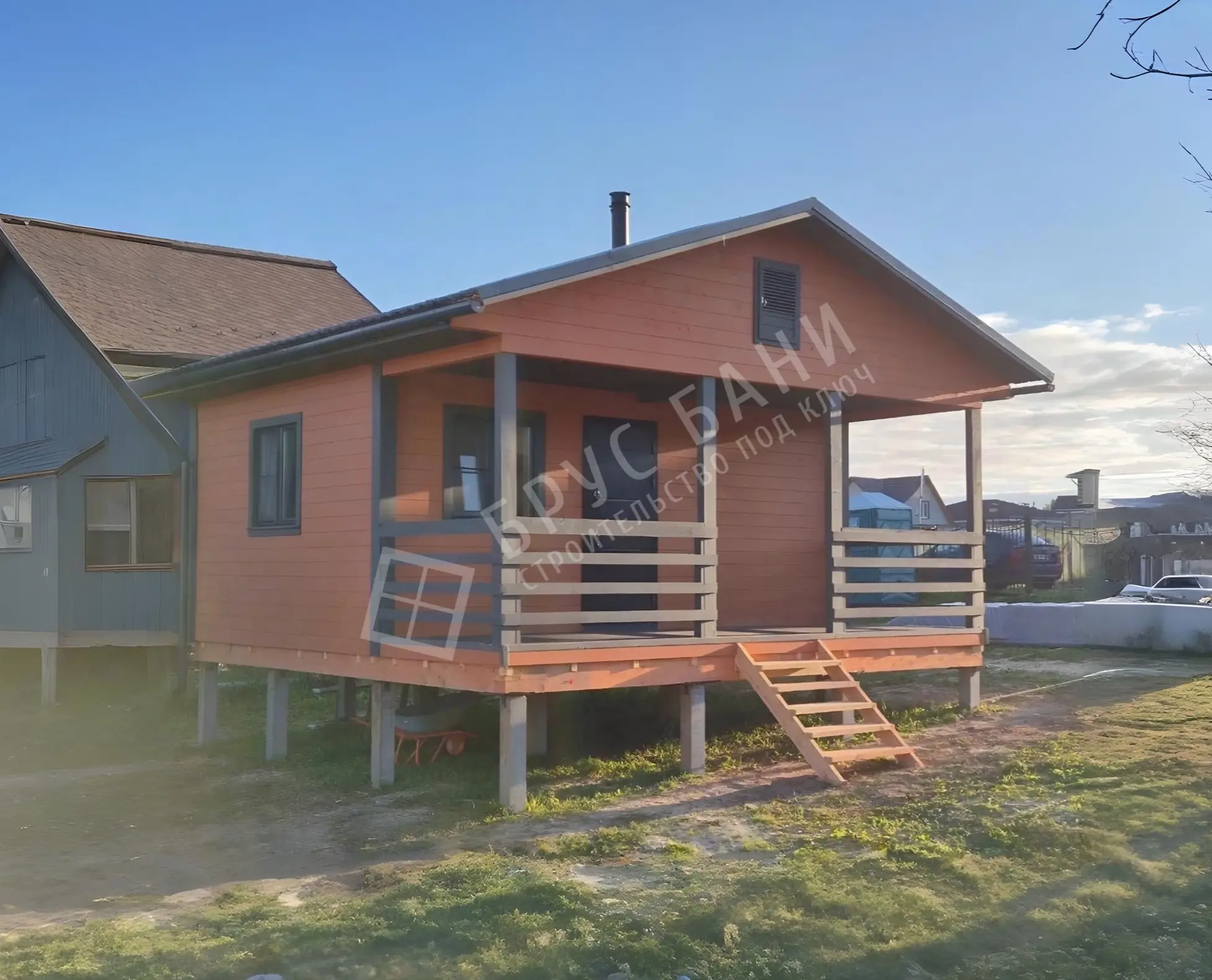 Каркасная баня 6х6 (920736)