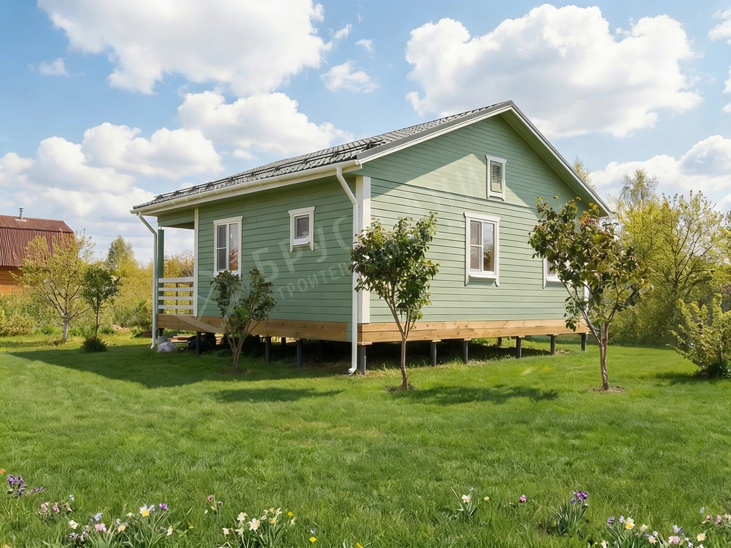 Дом из бруса