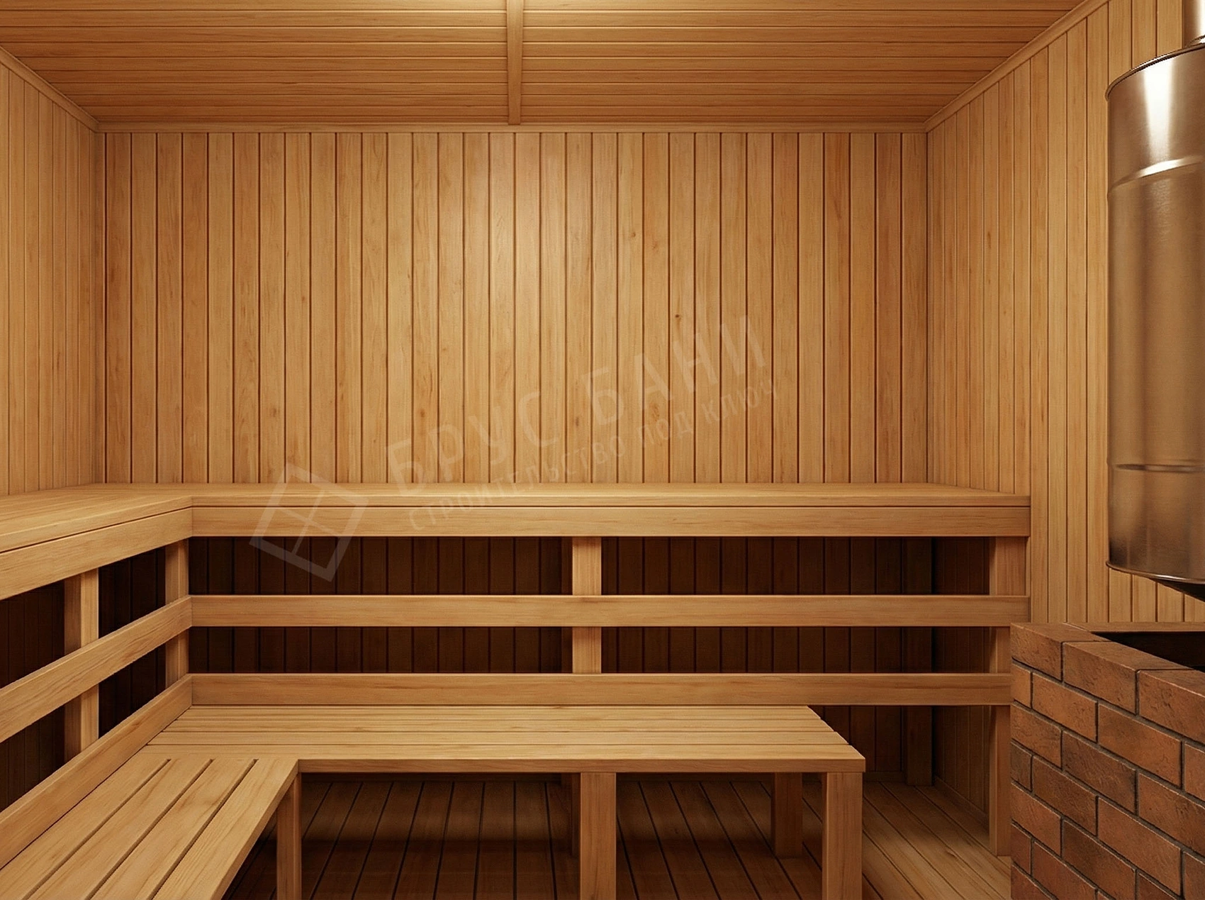 Полок в парной