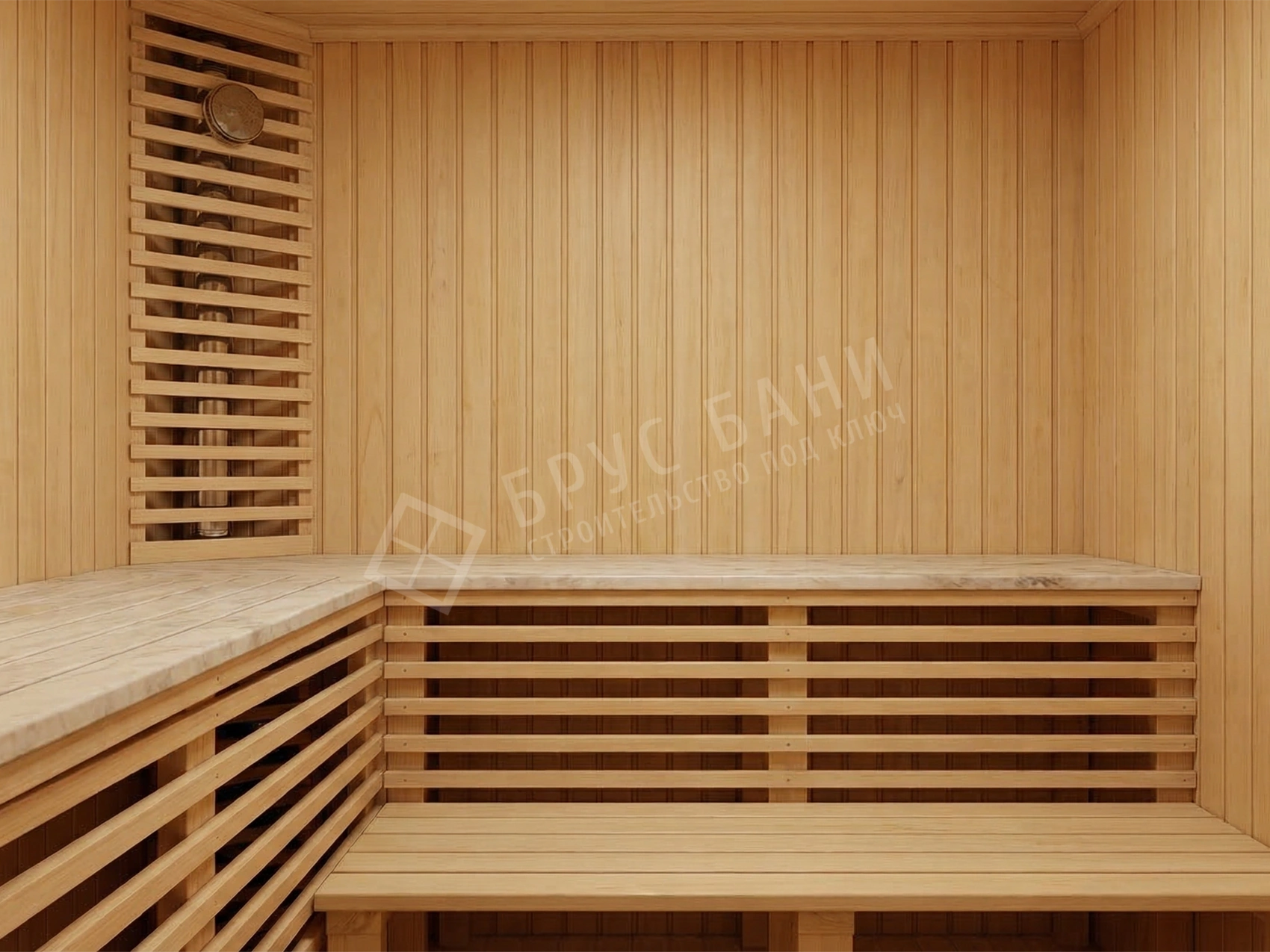 Полок в парной