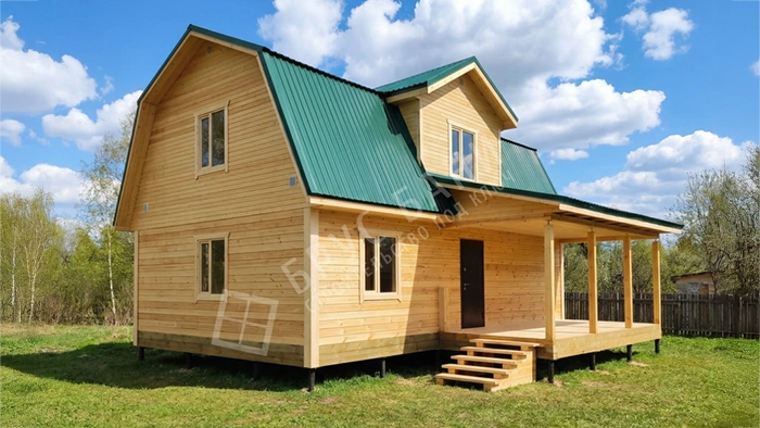 Дом из бруса 6х9 Краснокамск