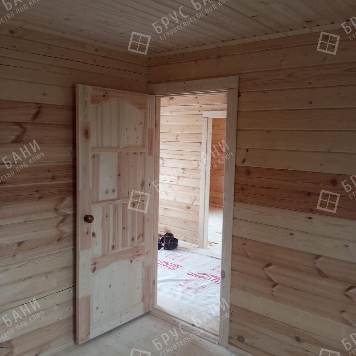 Внутренняя отделка дома из бруса 6х8