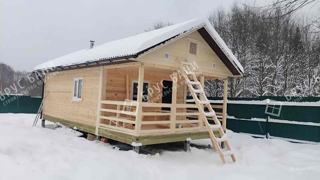 Баня из бруса 5х9.5 Приозерск