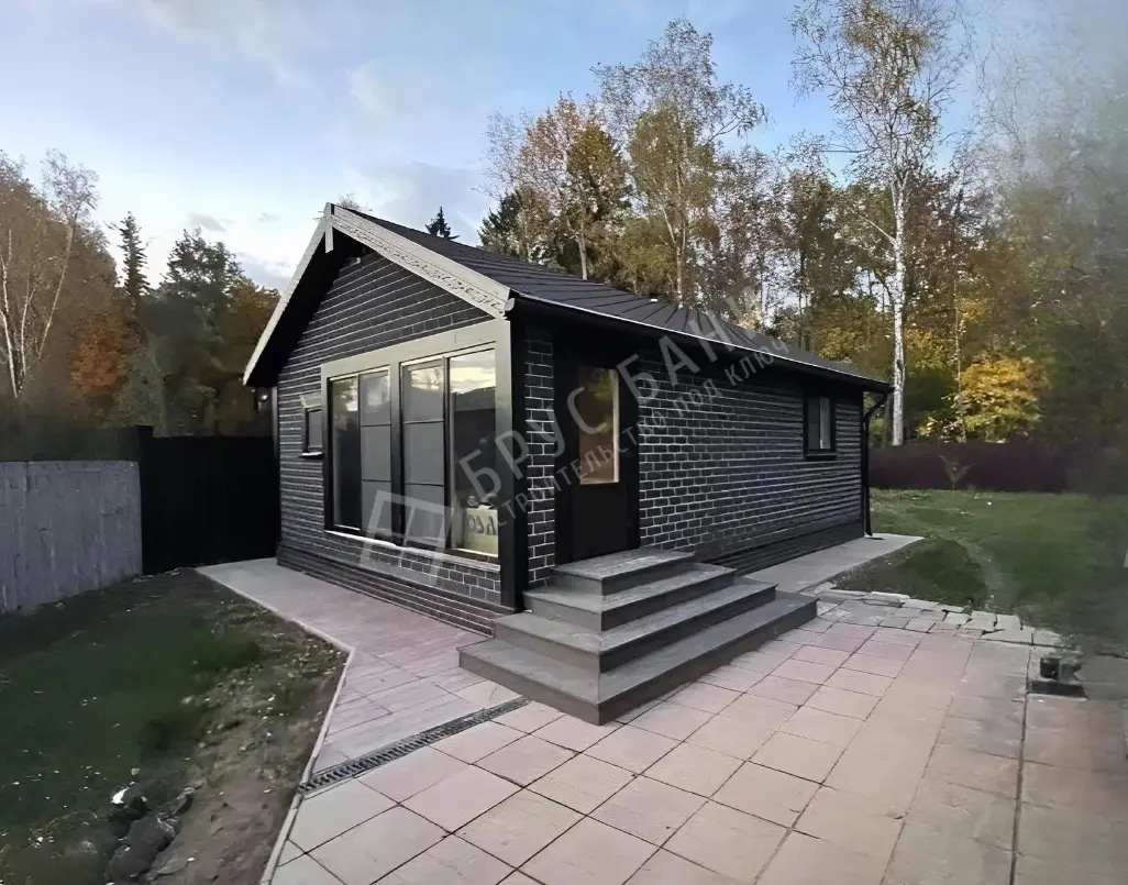 Каркасная баня 6х8 Индивидуальный проект