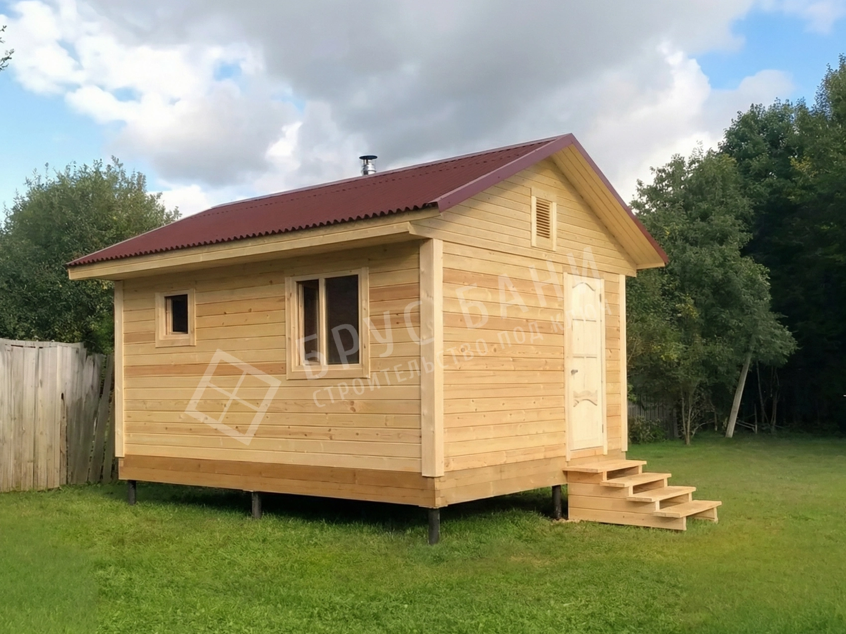 Баня из бруса 4х5