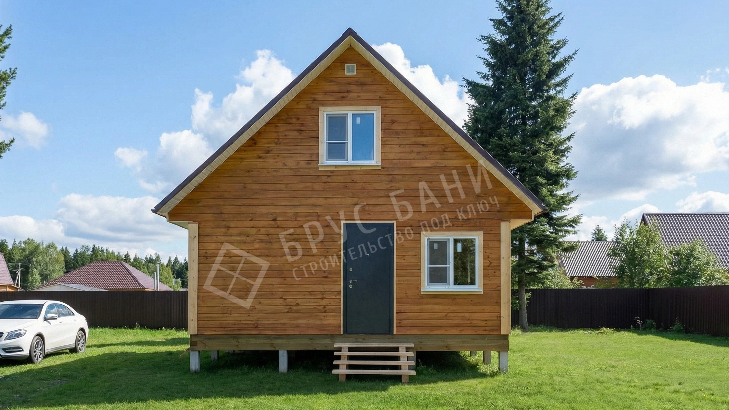 Баня из бруса 4х6 Дмитров