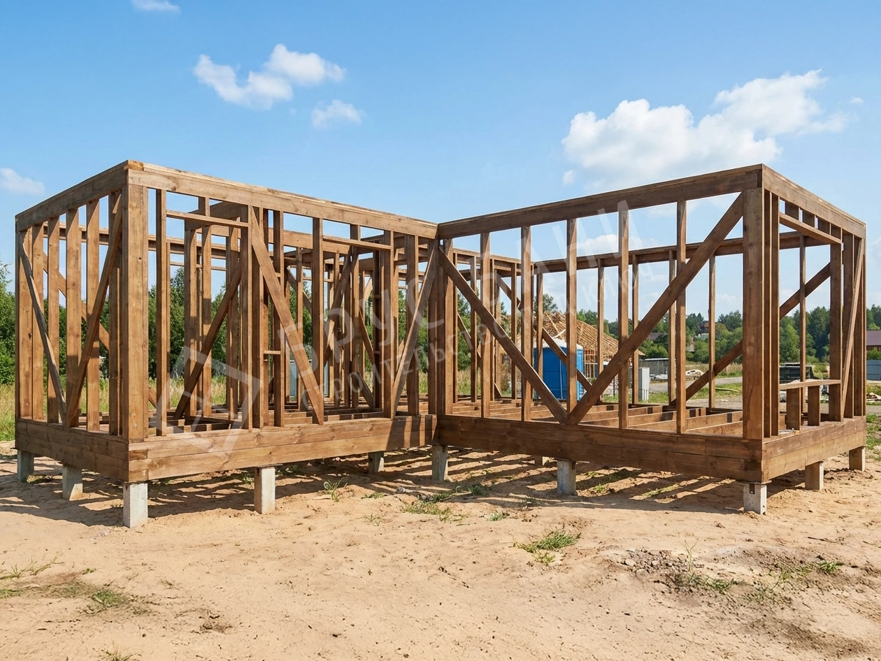 Строительство каркасной бани