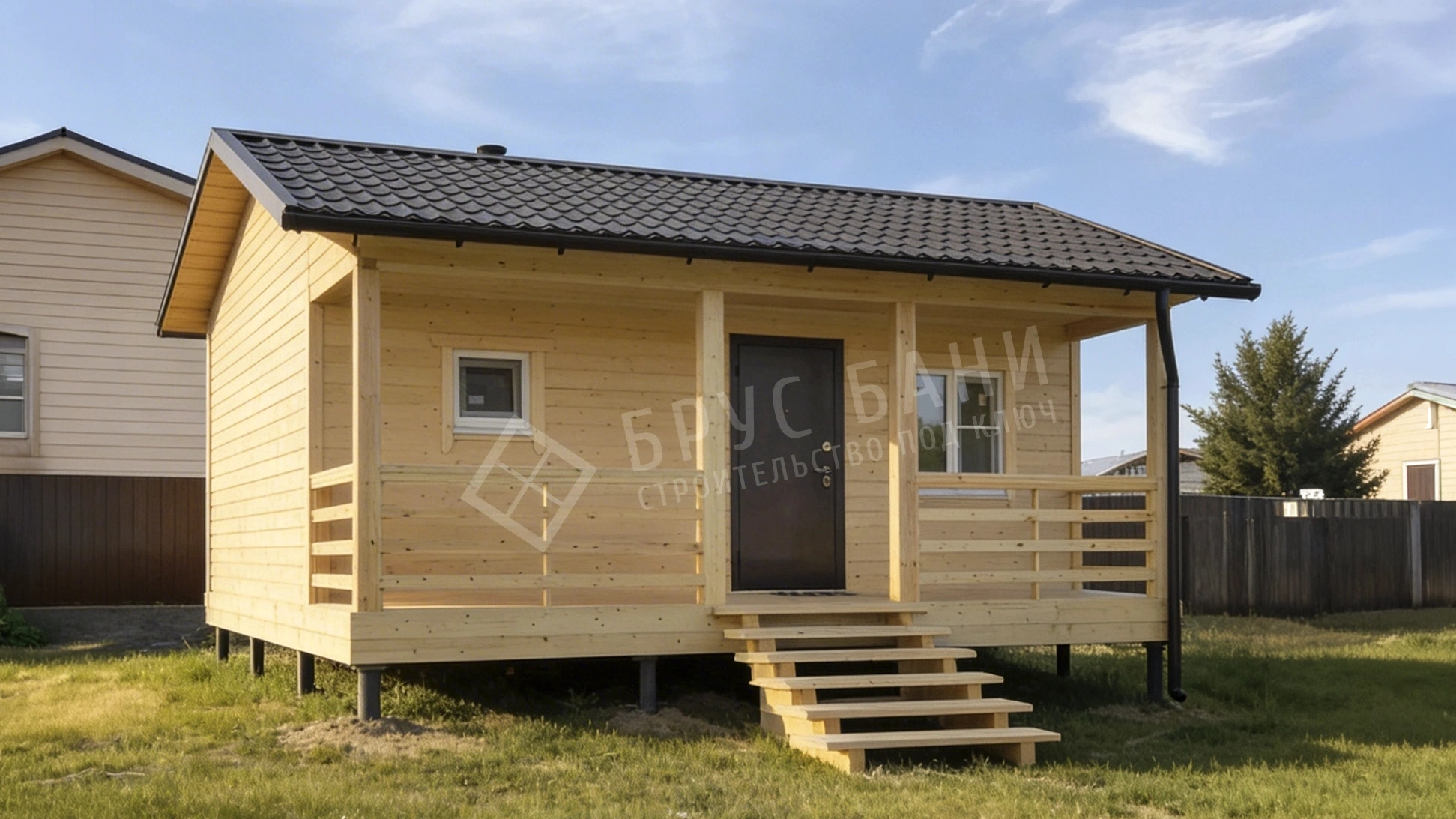 Каркасная баня 5.25х6 Касимов