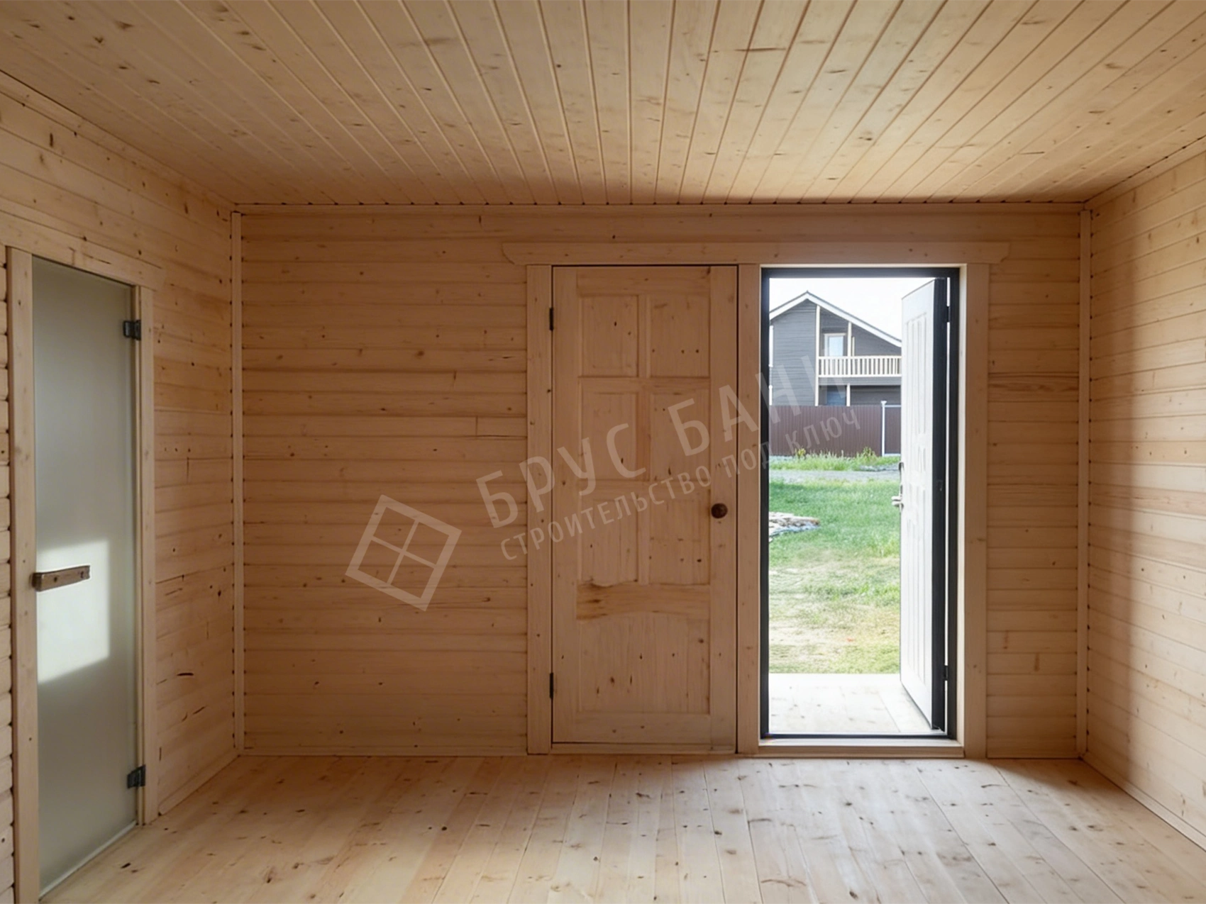 Двери в бане