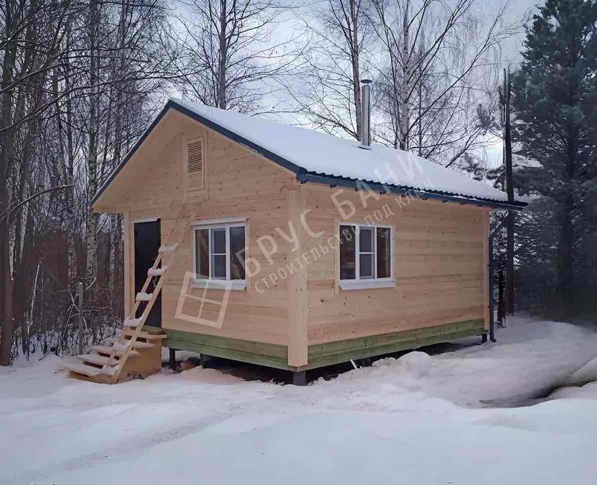 Баня из бруса 5х6 Зубцов