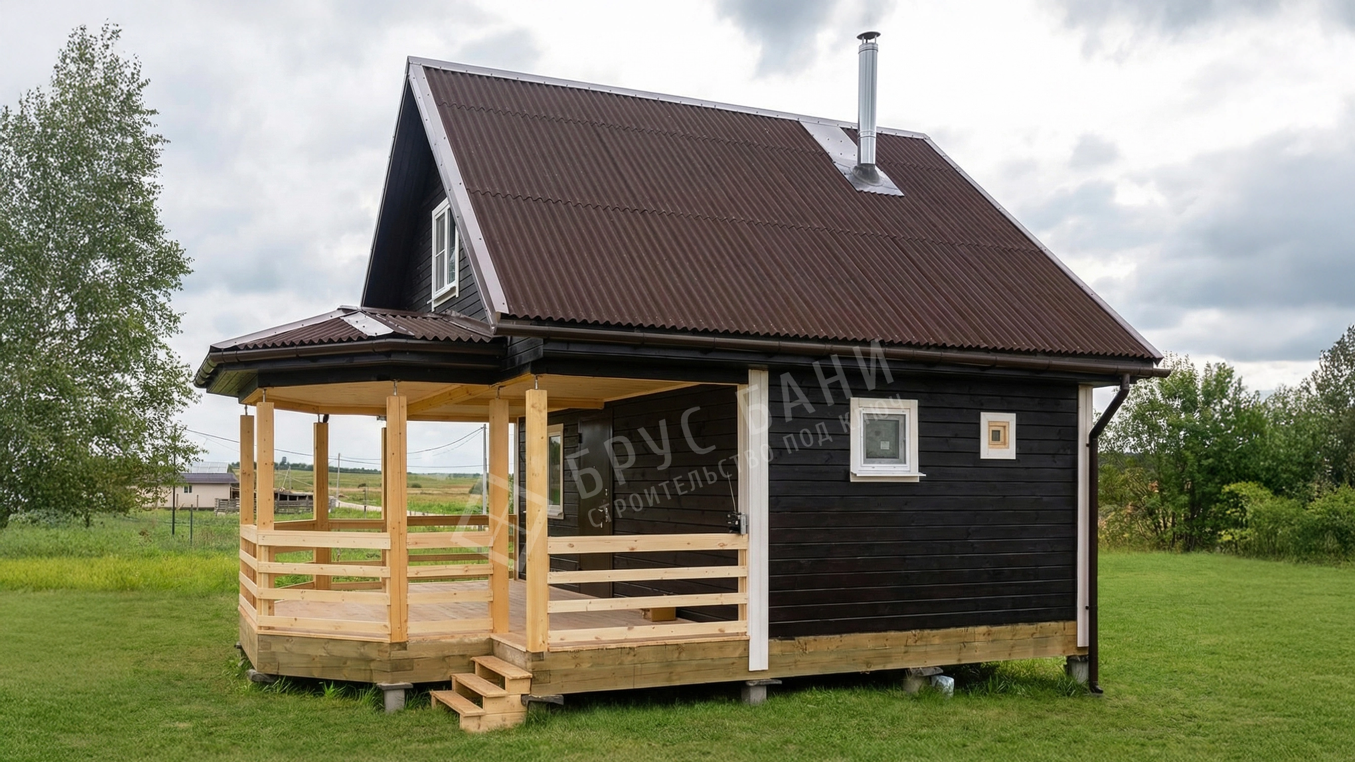 Баня из бруса 6х6 Одинцово