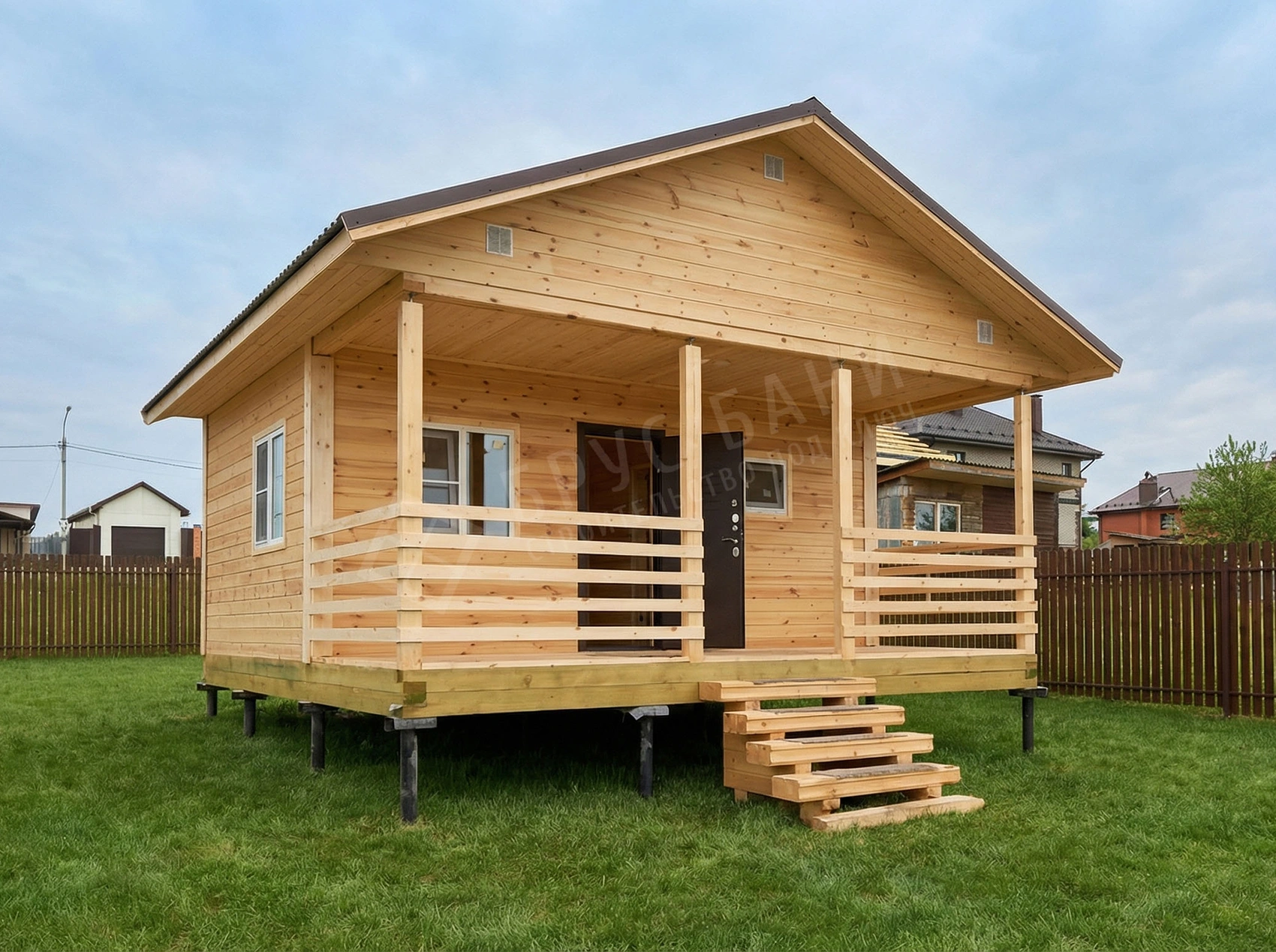 Баня из бруса 6х6