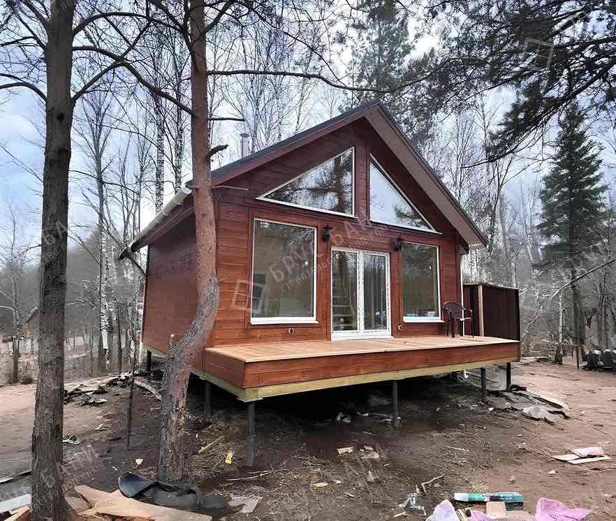 Каркасная баня 5х6 Высоцк