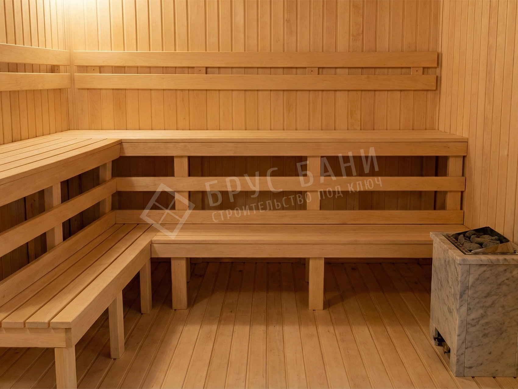 Полок в парной