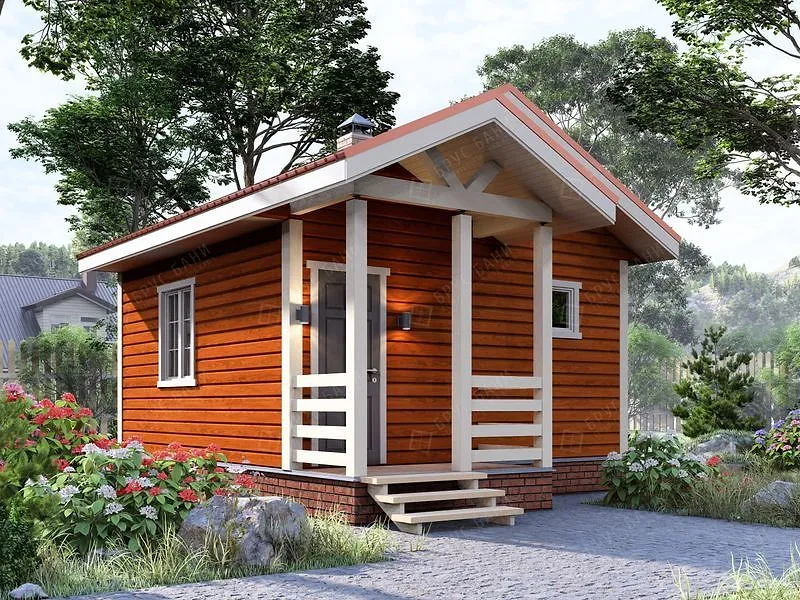 Баня из бруса Кузнецк 5x5