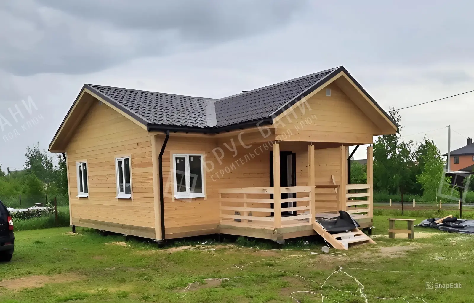 Баня из бруса 7х8 