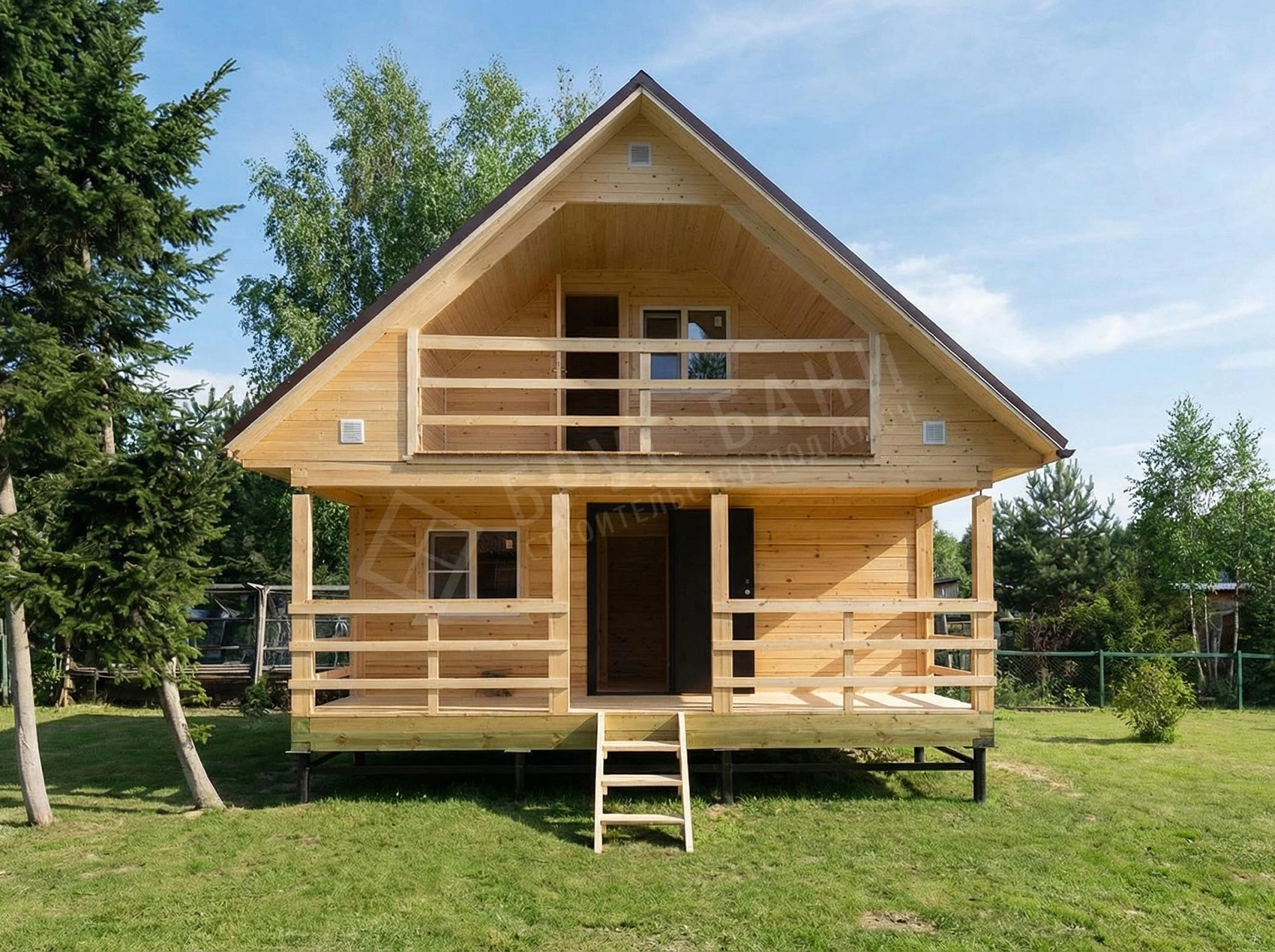 Баня из бруса 6х6