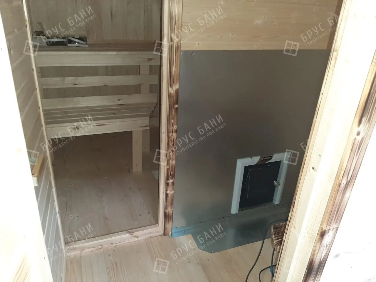 Портал печи в бане