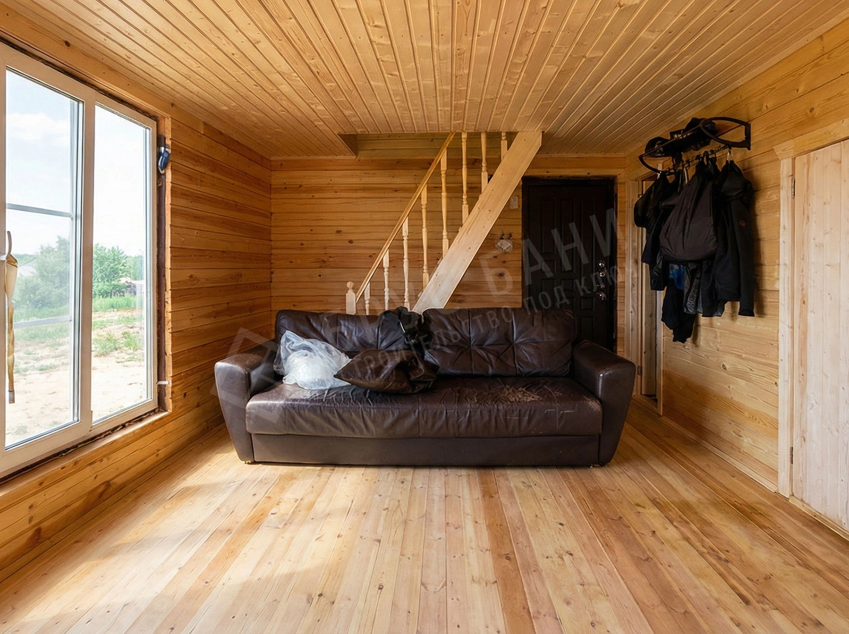 Внутренняя отделка в бане