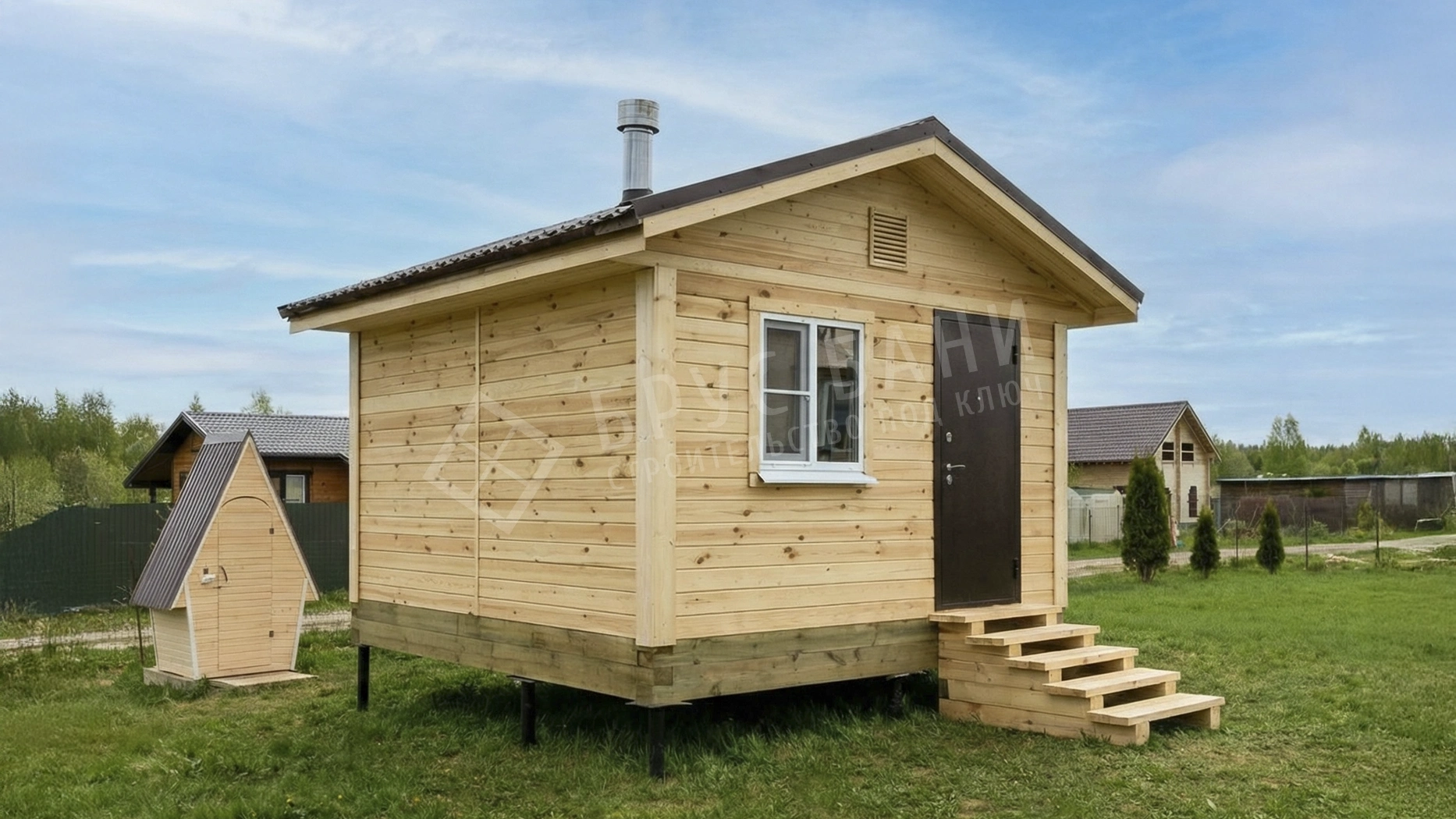 Баня из бруса 4х4 Красногорск