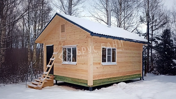 Баня из бруса 5х6 Зубцов