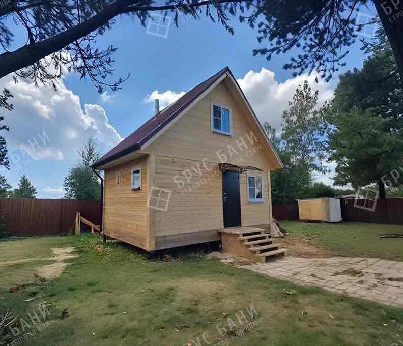 Баня из бруса  4х6 Дмитров