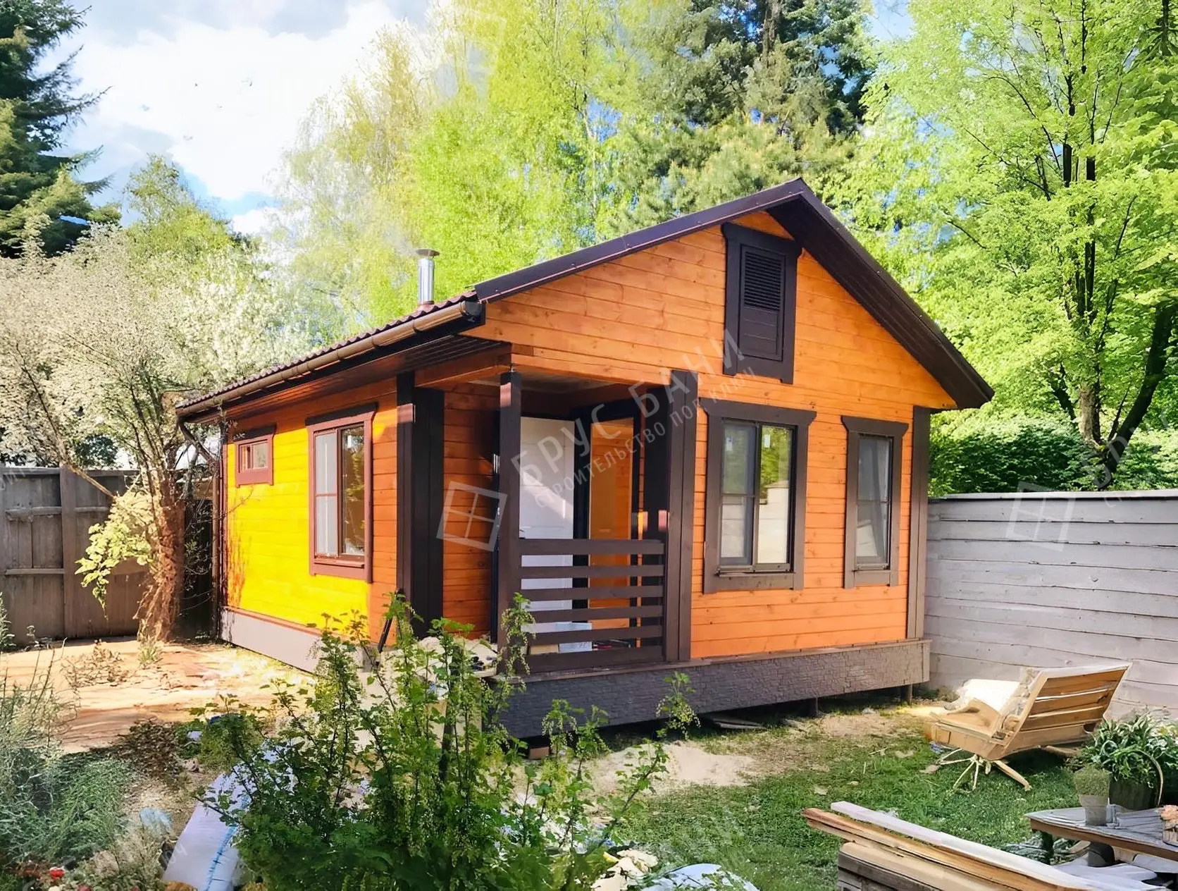 Баня из бруса 5х7