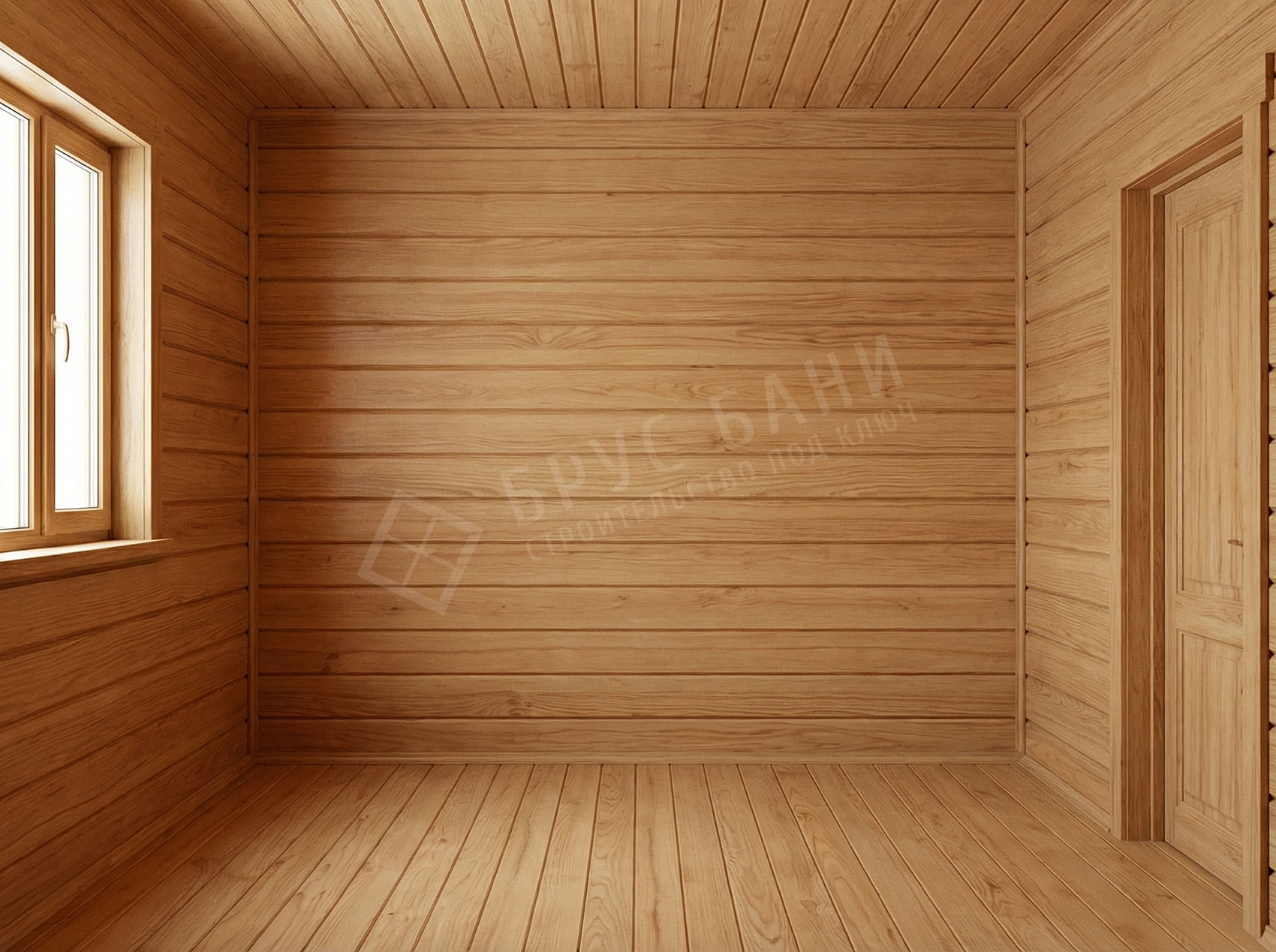 Внутренняя отделка в бане