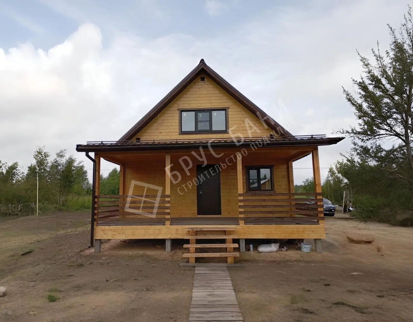 Каркасная баня 7x7.5  (218433)