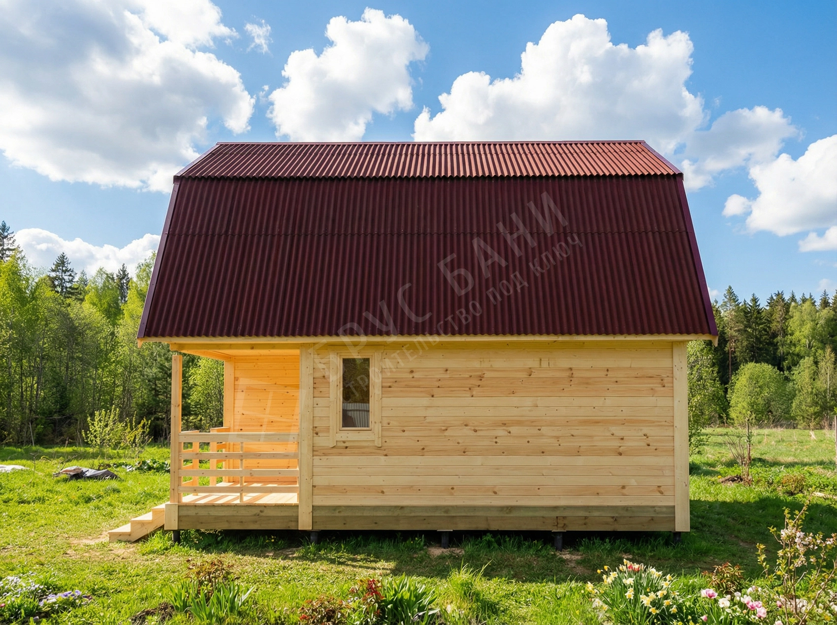 Дом из бруса