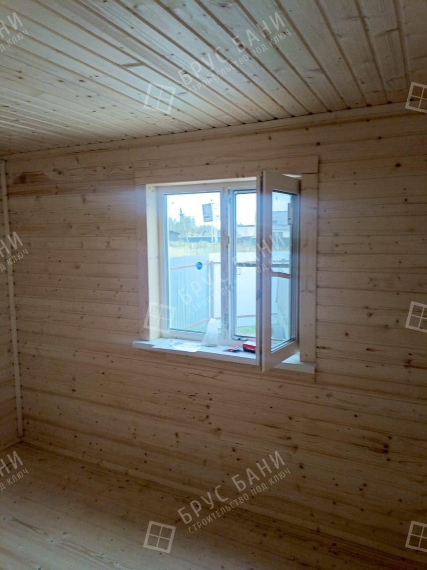 Окно в каркасной бане 5х7