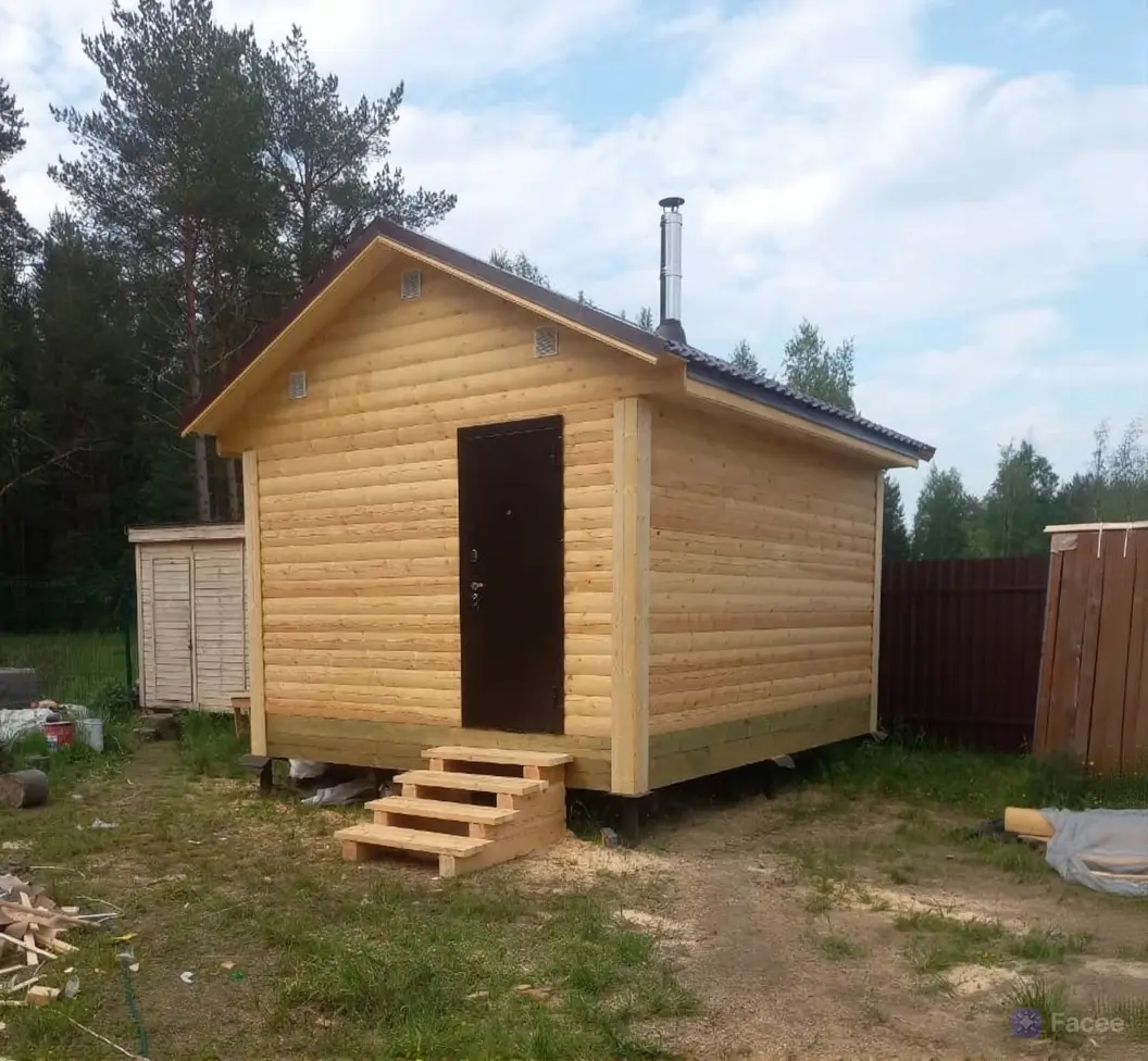 Баня из бруса 4х5 Баня из бруса 4х5