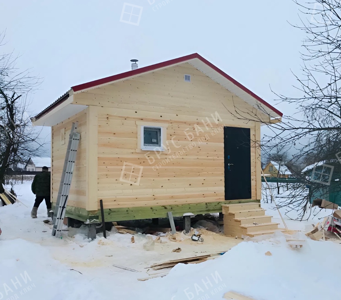 Баня из бруса 4х5 Тотьма