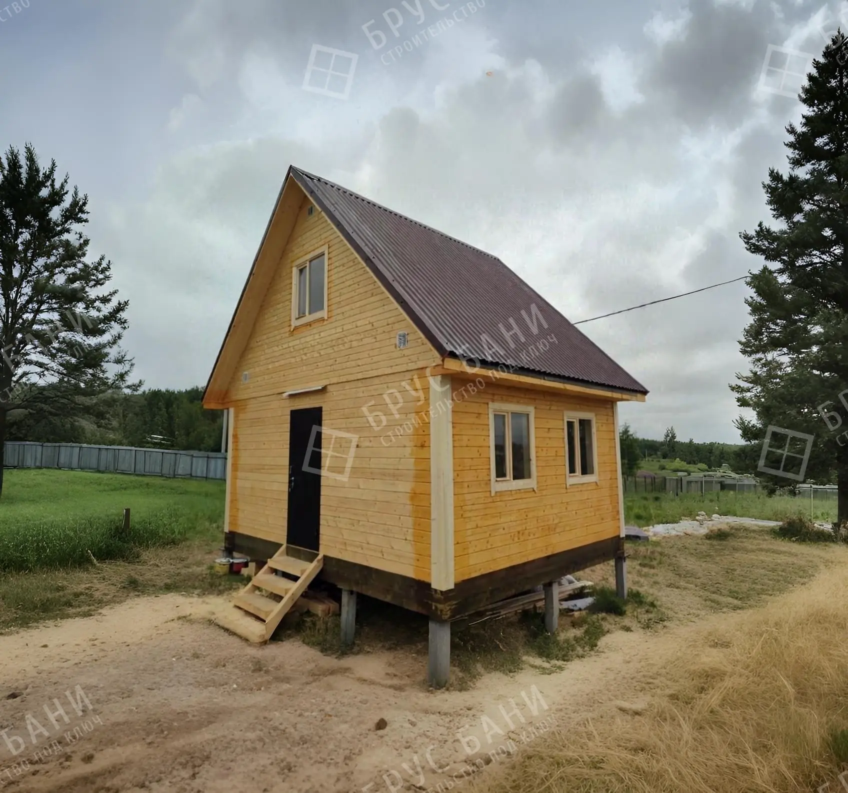 Баня из бруса 5х6