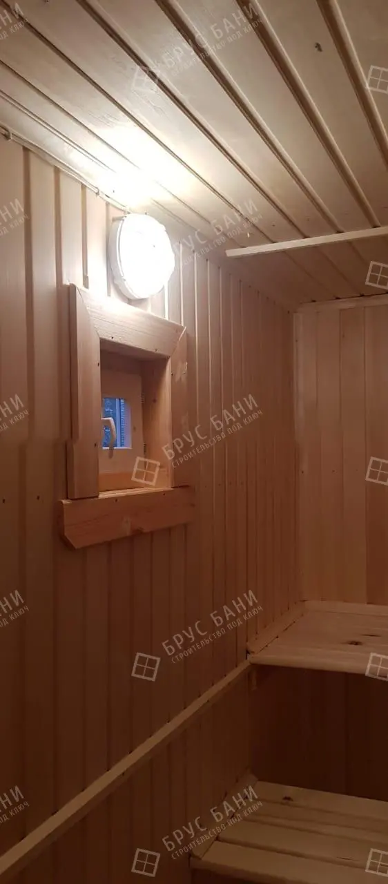 Окно в бане