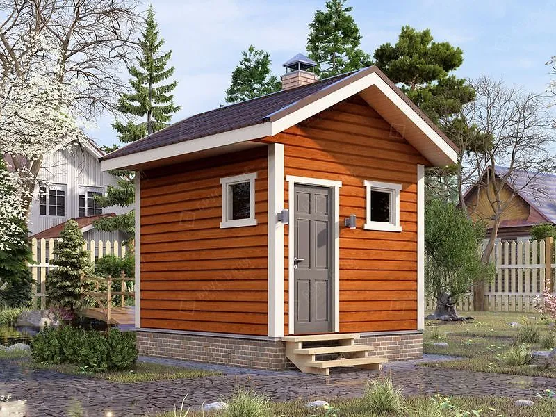 Баня из бруса Клин 3x3.5