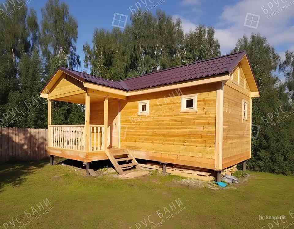 Баня из бруса 2х7.5 Михайлов
