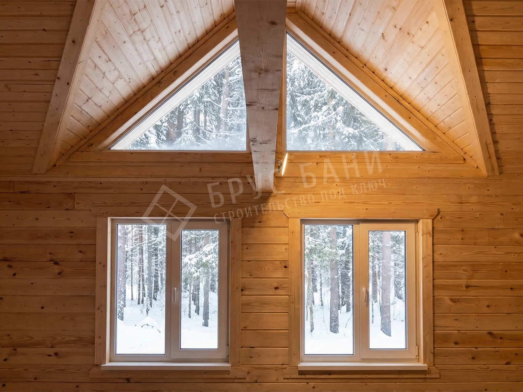 Окна в бане