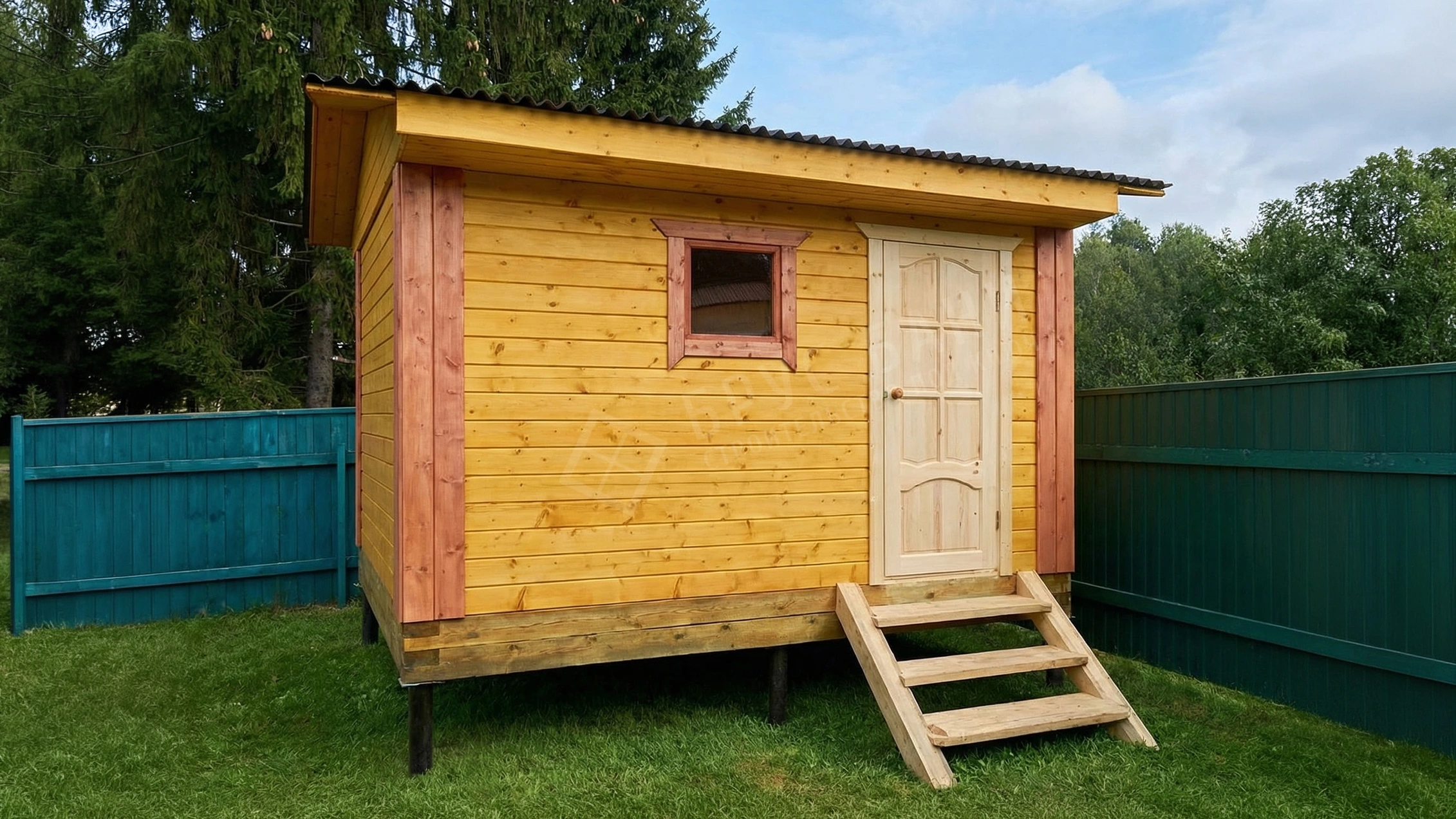 Баня из бруса 3х4 Киреевск