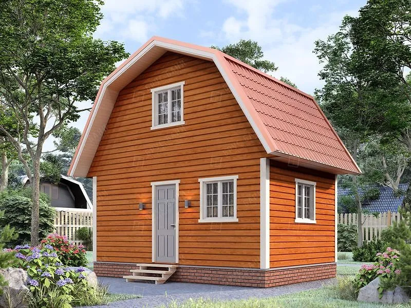 Баня из бруса Гатчина 4x6