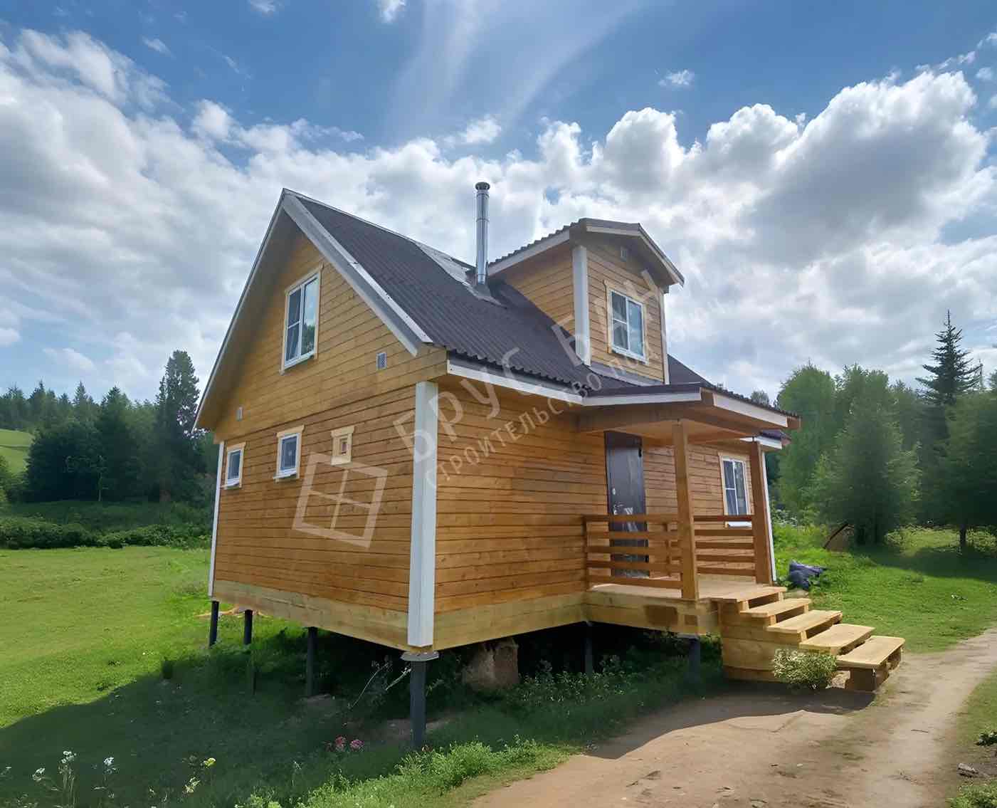 Баня из бруса 6х9 Сергиев Посад