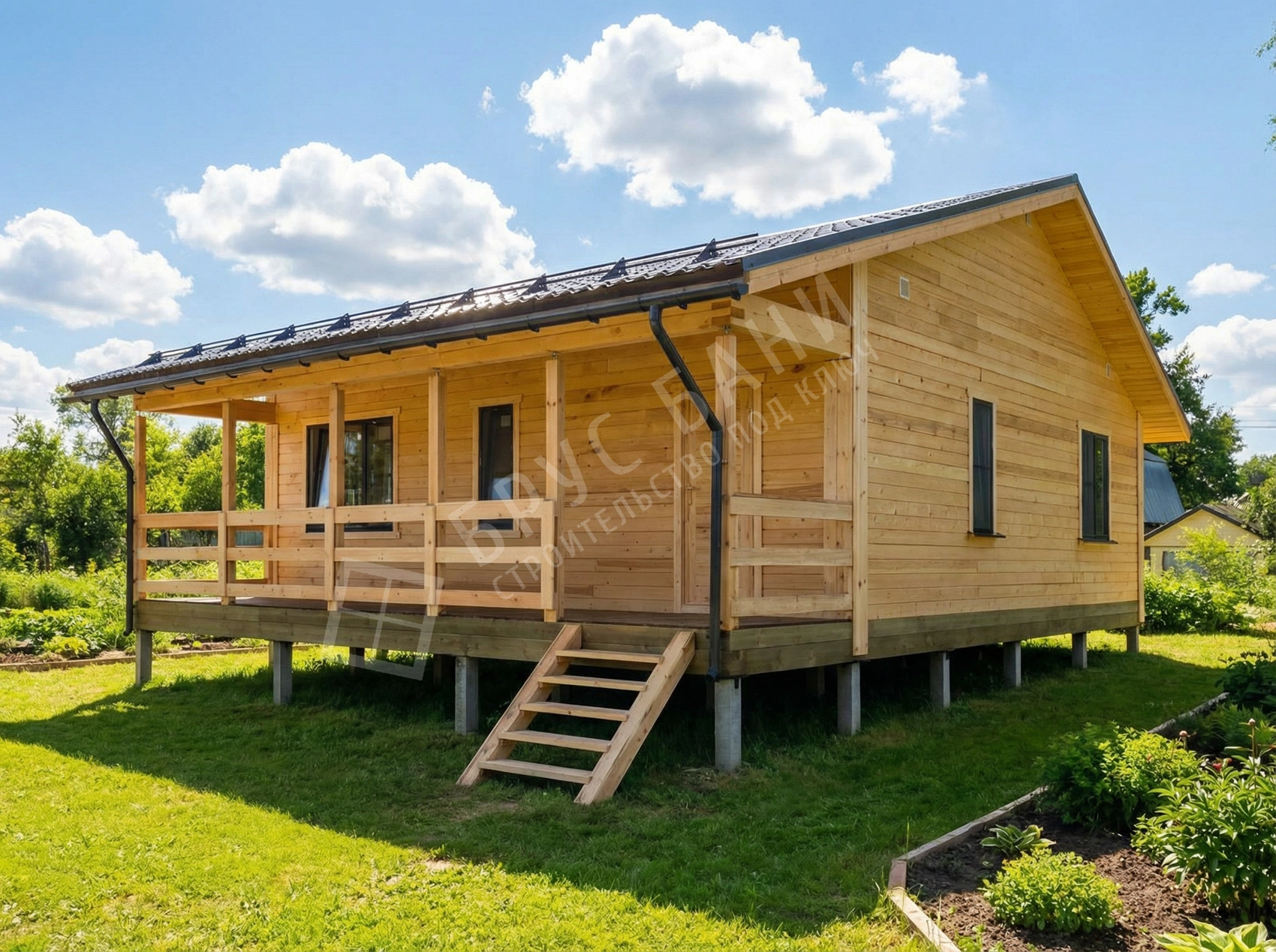 Дом из бруса 9х9