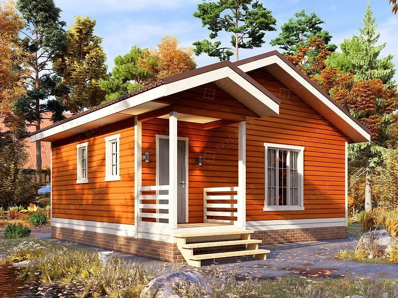 Баня из бруса Александров 8x6