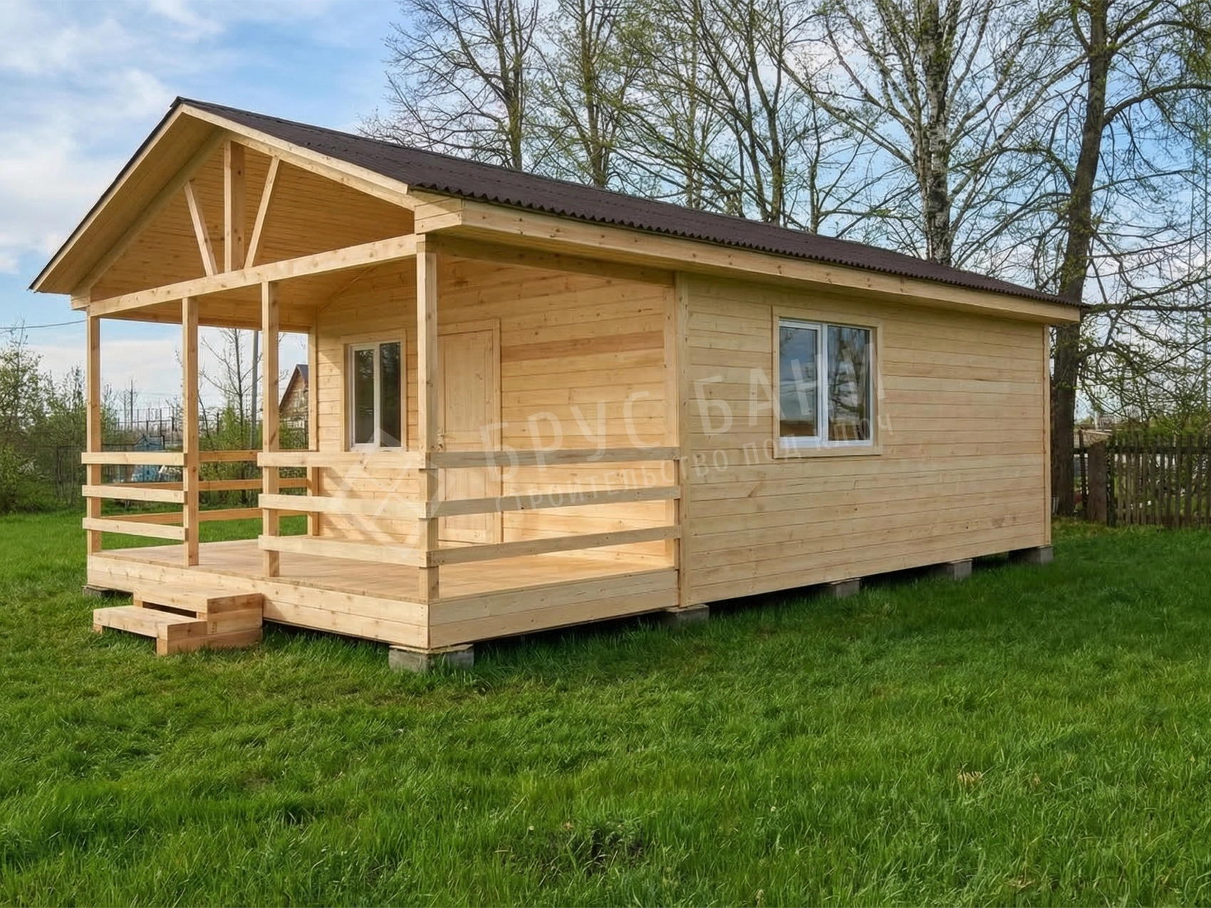 Каркасная баня